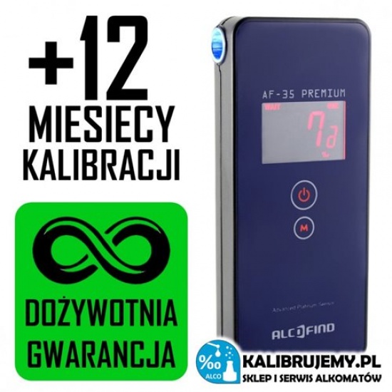 Alkomat AlcoFind AF-35 ***PREMIUM + Dożywotnia Gwarancja
