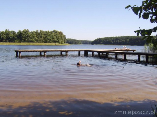 Bory Tucholskie - jeziora - tanie noclegi  na Kociewiu